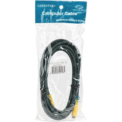 강원전자 넷메이트 SVHS-RCA 케이블 3m NMA-SSR030