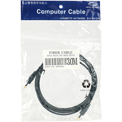 강원전자 넷메이트 디지털 광 오디오 4mm 원원 케이블 3m NMA-FA43T PF4BNN-3M