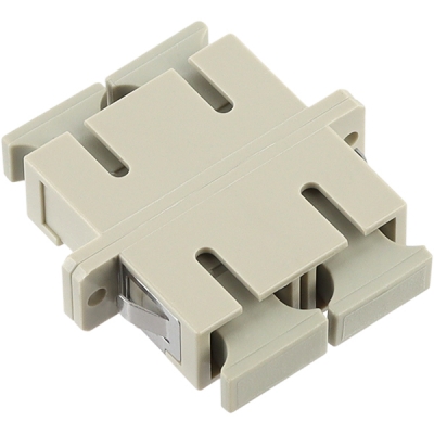 강원전자 넷메이트 SC Duplex 멀티모드 광어댑터(세라믹) NMK-SDM