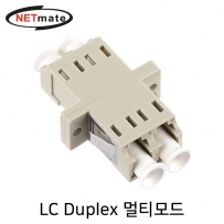 강원전자 넷메이트 LC Duplex 멀티모드 광어댑터(세라믹) NMK-LDM