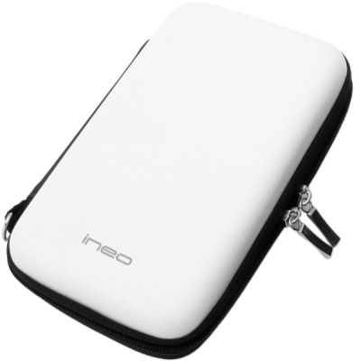 ineo 휴대용 미디어 멀티 파우치(화이트/L) I-NC02