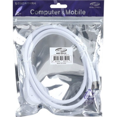 강원전자 넷메이트 USB3.0 연장 스탠드 케이블 1m NMC-US310