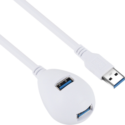 강원전자 넷메이트 USB3.0 연장 스탠드 케이블 1m NMC-US310