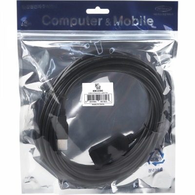 강원전자 넷메이트 USB2.0 무전원 리피터 5m (Terminus) KW-230C