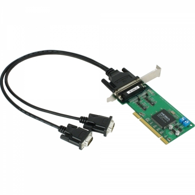 MOXA 2포트 PCI RS422/485 시리얼카드(슬림PC겸용) CP-132UL-DB9M