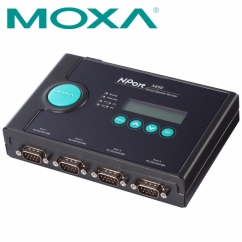 MOXA 4포트 RS232/422/485 디바이스 서버 NPort 5450