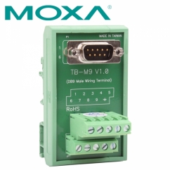 MOXA DB9 Male to 터미널 블록 젠더 TB-M9