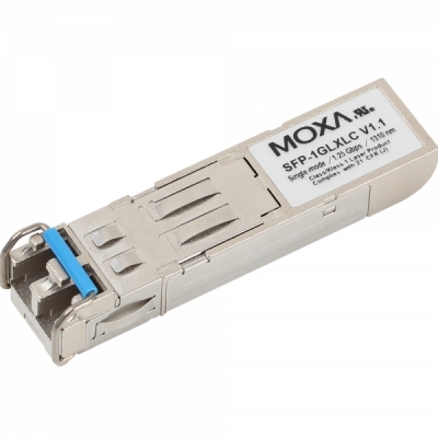 MOXA 기가비트 싱글모드 SFP 광 모듈(LC타입/1310nm/10km) SFP-1GLXLC