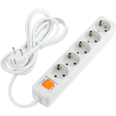 강원전자 PnK 안전 멀티탭 5구 접지 3m (10A) P066A