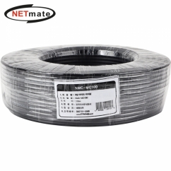 강원전자 넷메이트 2심 마이크 케이블 100m NMC-MC100