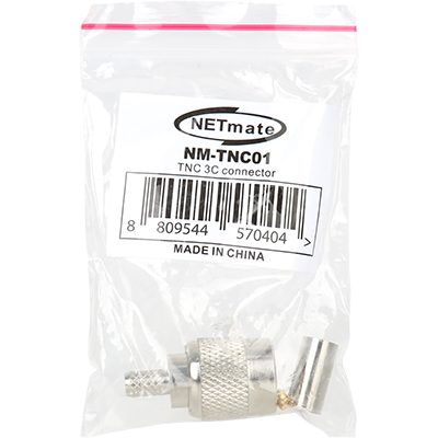강원전자 넷메이트 TNC 3C 압착 커넥터(50ohm/낱개) NM-TNC01(낱개)