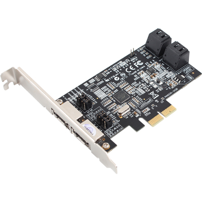 강원전자 넷메이트 HyperDuo SATA3 PCI Express 카드(Marvell)(슬림PC겸용) A-520