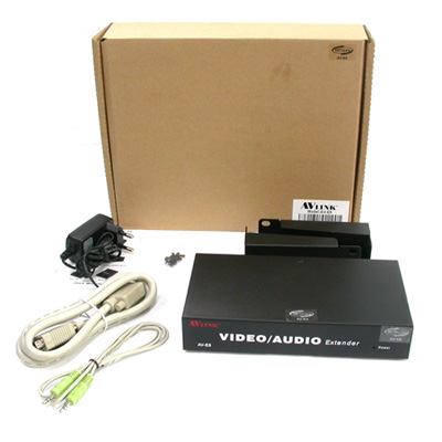 강원전자 넷메이트 1:9 VGA/AUDIO 익스텐더 AV-E8