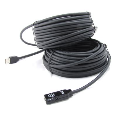 강원전자 넷메이트 USB2.0 리피터 20m (전원 아답터 포함) CBL-203D-20M