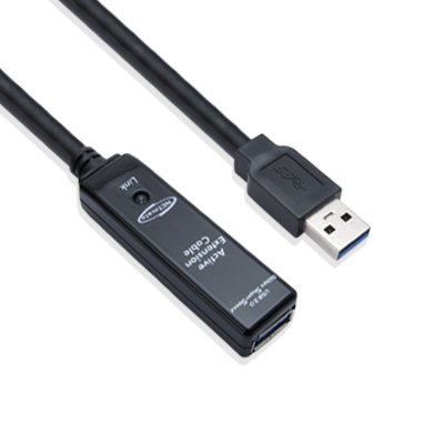 강원전자 넷메이트 USB3.0 리피터 5m (전원 아답터 포함) CBL-302-5M