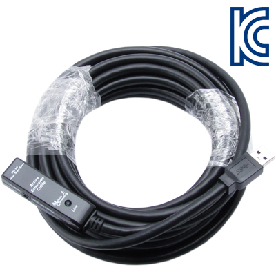 강원전자 넷메이트 USB3.0 리피터 5m (전원 아답터 포함) CBL-302-5M