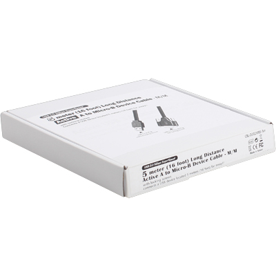 강원전자 넷메이트 USB3.0 AM-MicroB(Lock) 리피터 20m CBL-D302MBS-20M