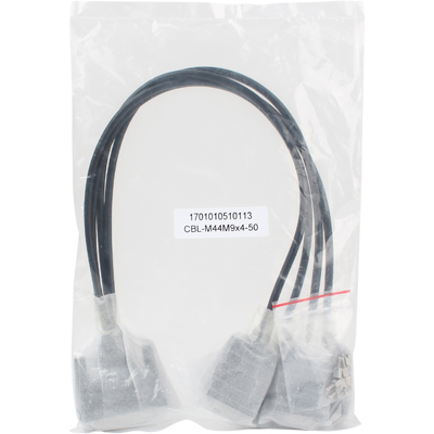 MOXA 4포트 시리얼카드 케이블 0.5m CBL-M44M9x4-50