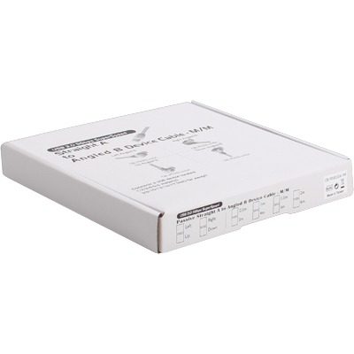 강원전자 넷메이트 USB3.0 AM-BM(아래쪽 꺾임) 케이블 1m CBL-PD302DA-1M