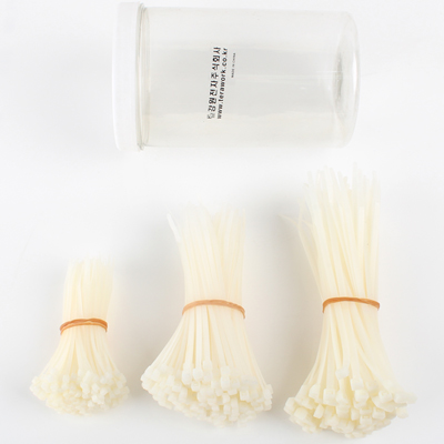 강원전자 넷메이트 케이블 타이 밸류팩 (화이트 3종) CTM-500