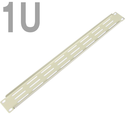 강원전자 넷메이트 허브랙 통풍식 블랭크 판넬(1U/아이보리) CYPV-1U(Ivory)