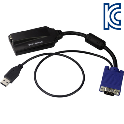 강원전자 넷메이트 CAT5 KVM 스위치 USB Dongle DGU-01
