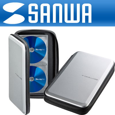 강원전자 산와서플라이 블루레이 지원 세미하드 CD/DVD 케이스(56매/실버) FCD-WLBD56S