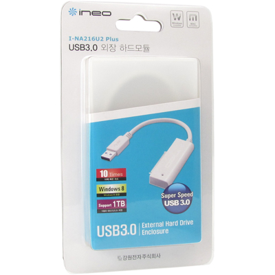 ineo USB3.0 외장 하드모듈(하드미포함) I-NA216U2 Plus