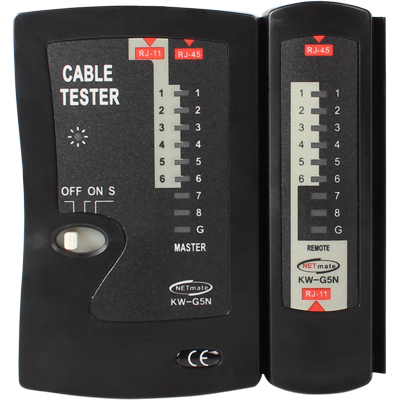 강원전자 넷메이트 네트워크 케이블 테스터 KW-G5N