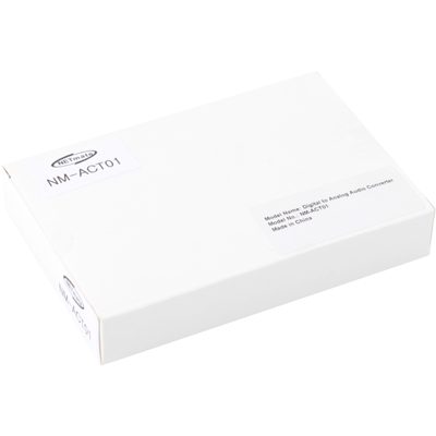 강원전자 넷메이트 디지털 to 아날로그 오디오 컨버터[Coaxial(동축) or SPDIF(광) to RCA + Stereo] NM-ACT01