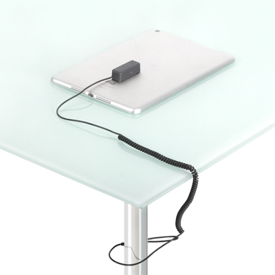 강원전자 넷메이트 태블릿PC/노트북 도난방지 알람 케이블(기둥 고정형) NM-ALM02