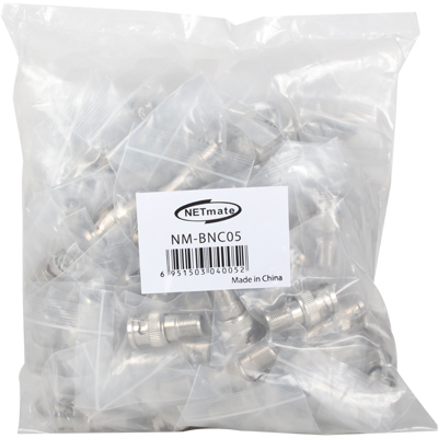 강원전자 넷메이트 NM-BNC05 BNC(M)-RF(F) 젠더(100개) NM-BNC05(100개)