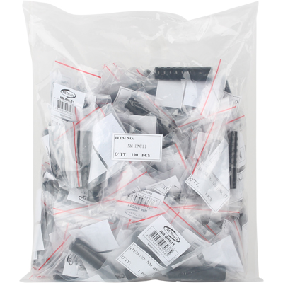 강원전자 넷메이트 BNC 5C 커넥터 부트/부싱(7.4Ø/블랙/100개) NM-BNC11(100개)