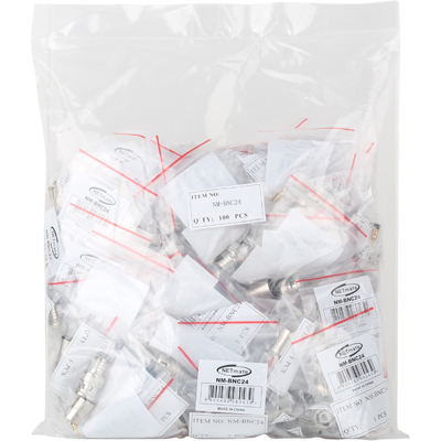 강원전자 넷메이트 BNC 7C 압착 커넥터(50ohm/100개) NM-BNC24(100개)