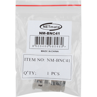 강원전자 넷메이트 BNC 5C 조립형 커넥터(50ohm/3 Piece Set/낱개) NM-BNC41