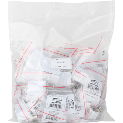 강원전자 넷메이트 BNC 3C 조립형 커넥터(50ohm/3 Piece Set/100개) NM-BNC42(100개)