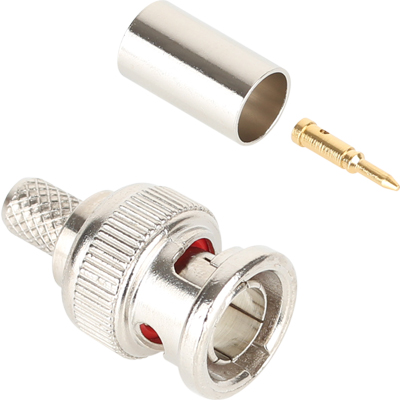 강원전자 넷메이트 BNC 4C 압착 커넥터(75ohm/낱개) NM-BNC73