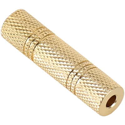 강원전자 넷메이트 3.5F/3.5F 스테레오 연장 젠더(골드메탈) NM-JR18