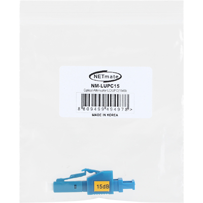 강원전자 넷메이트 LC/UPC 싱글모드 광 감쇠기(15dB) NM-LUPC15
