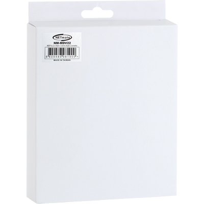 강원전자 넷메이트 Mini DisplayPort to 2xVGA 분배기 NM-MDV22