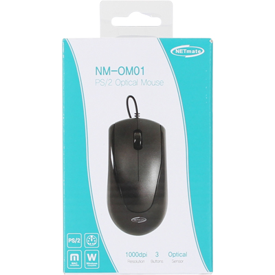 강원전자 넷메이트 PS/2 광 마우스 NM-OM01