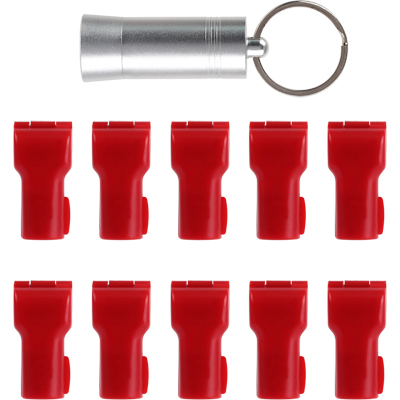 강원전자 넷메이트 진열품 도난방지 잠금장치(레드) NM-RB10R