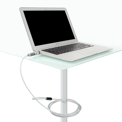 강원전자 넷메이트 노트북 도난방지 USB포트 와이어 잠금장치(다이얼 타입/mm4.5mm/1.8m) NM-SLL04