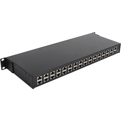 강원전자 넷메이트 PoE 16포트 서지보호기(1U) NM-SP016P