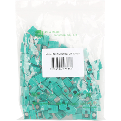 강원전자 플러그마스터 RJ-45 각부트(6mm/그린/100개) NM-SR003GR