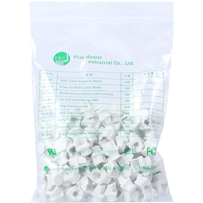 강원전자 플러그마스터 RJ-45 포트 보호캡(화이트/100개) NM-SR012WH