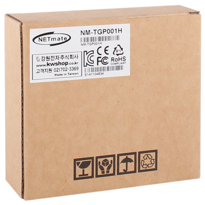 강원전자 넷메이트 비디오 그라운드 루프 아이솔레이터(트위스트 페어) NM-TGP001H