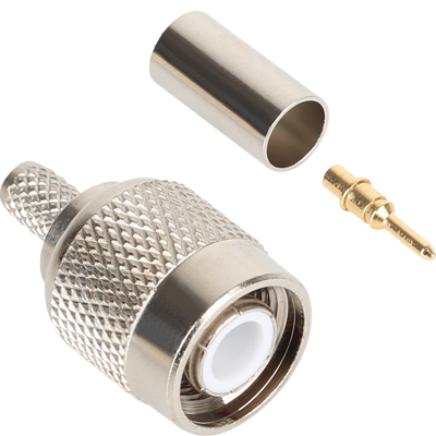 강원전자 넷메이트 TNC 3C 압착 커넥터(50ohm/100개) NM-TNC01(100개)