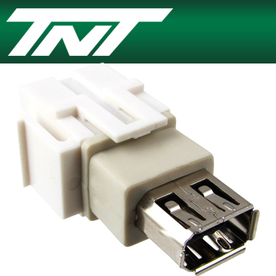 강원전자 TNT IEEE1394A 6P F/F 스냅인 멀티미디어 모듈 NM-TNT32