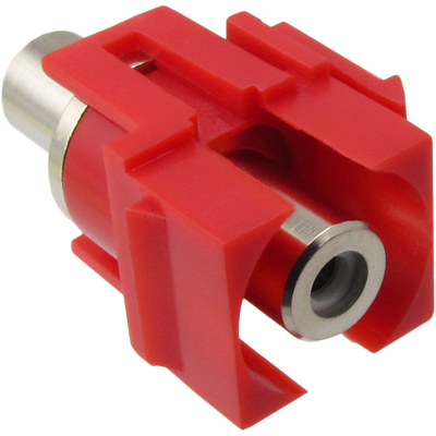 강원전자 TNT RCA F/F 스냅인 멀티미디어 모듈(레드) NM-TNT35